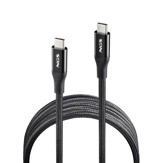 KNOT 240W-2 cable USB 2 m USB C Negro