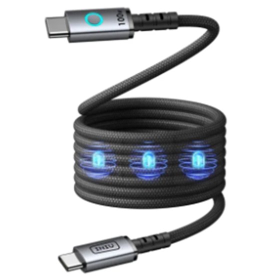 C21-P1 cable USB USB C Negro