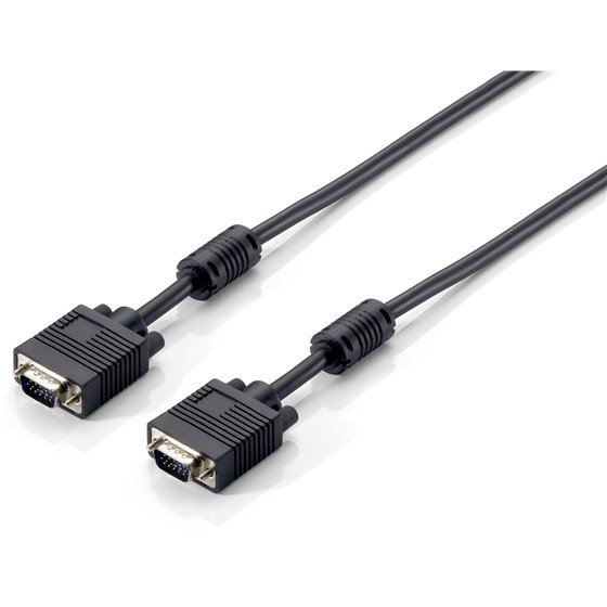 118814 cable VGA 10 m VGA (D-Sub) Negro