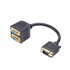 CC-VGAX2-20CM cable VGA 0,2 m VGA (D-Sub) 2 x VGA (D-Sub) Negro