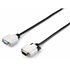 118851 cable VGA 3 m VGA (D-Sub) Negro, Plata