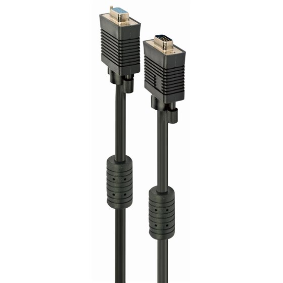 VGA M/F 1.8m cable VGA 1,8 m VGA (D-Sub) Negro