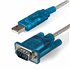 Cable Adaptador 0,9m USB a Puerto Serie Serial RS232 DB9 PC Mac Linux