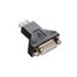 Adaptador de HDMI a DVI-D NEGRO HDMI / DVI-D Dual Link / M / H - Negro
