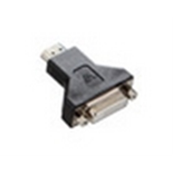 Adaptador de HDMI a DVI-D NEGRO HDMI / DVI-D Dual Link / M / H - Negro