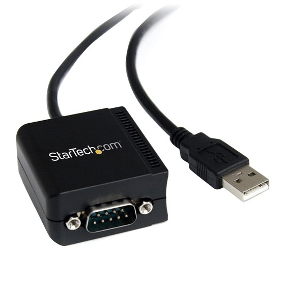 Cable Adaptador 2,5m USB a 1 Puerto Serie Serial RS232 DB9 FTDI Aislamiento Óptico