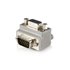 Right Angle VGA / VGA Cable Adapter Type 1 - M/F DB15 Gris