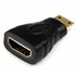 Adaptador Mini HDMI a HDMI -HDMI Ultra HD 4K 30Hz de Alta Velocidad - HDMI 1.4 - Conectores Chapados en Oro - Adaptador HDMI UHD