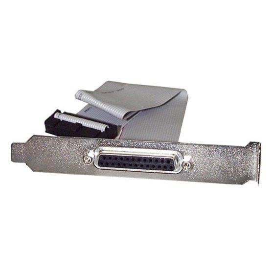 Bracket Adaptador Paralelo DB25 a IDC25 con Cable de 40cm