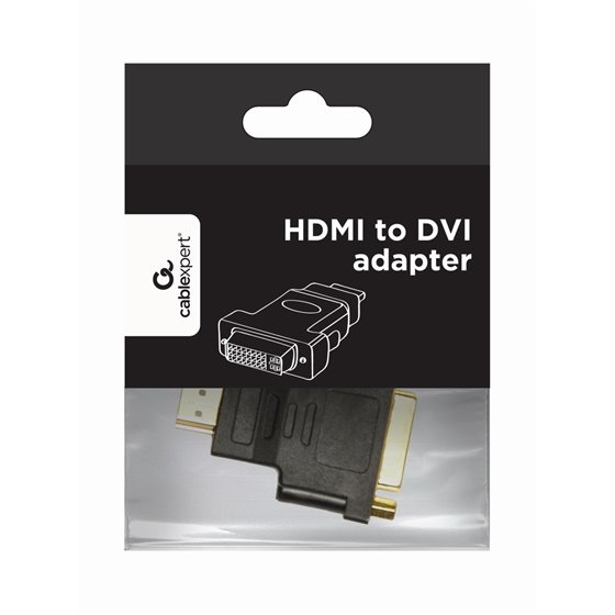 HDMI - DVI, M/F Negro