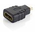 118915 cambiador de género para cable microHDMI HDMI Negro