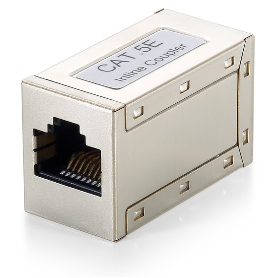 221159 cambiador de género para cable RJ-45 Metálico