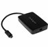 Adaptador Thunderbolt 3 a Thunderbolt 2 de Ordenador Portátil TB3 a Dispositivos TB2 o TB1 - No Reversible - Convertidor Thunder