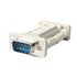 NM9MF cambiador de género para cable DB9 Gris