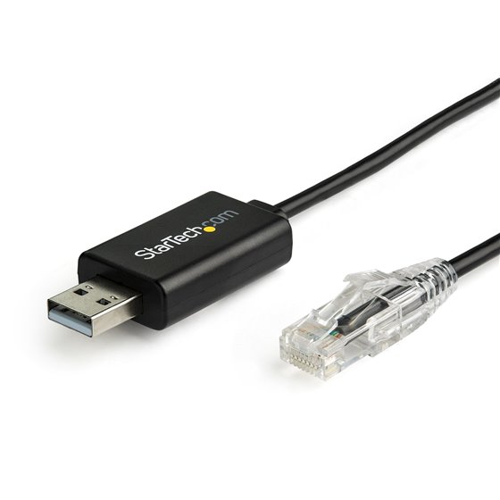 Cable de 1,8m Rollover para Consola Cisco - USB a RJ45