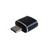 Mini adaptador USB 3.1 Gen2 3A, tipo USB-C/M-A/H, Negro