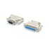 Adapter DB9M - DB25F Beige