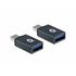 DONN03G cambiador de género para cable USB 3.1 Gen 1 Type-C USB 3.1 Gen 1 Type-A Negro