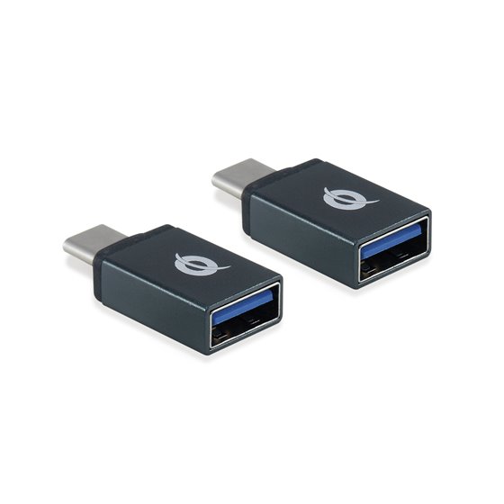 DONN03G cambiador de género para cable USB 3.1 Gen 1 Type-C USB 3.1 Gen 1 Type-A Negro