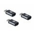 DONN05G cambiador de género para cable USB 2.0 Type-C USB 2.0 Micro Negro