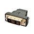 41228 cambiador de género para cable HDMI-A FM DVI-D M Negro