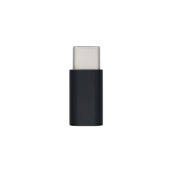 Mini Adaptador USB-? USB 2.0, Tipo Micro-B/H-USB-?/M, Negro