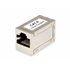 121179 cambiador de género para cable RJ-45 Plata