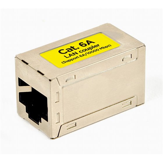 NCA-LC6S-01 cambiador de género para cable RJ-45 Beige