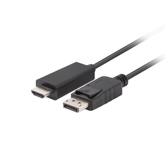 CA-DPHD-11CC-0018-BK cambiador de género para cable DisplayPort HDMI Negro