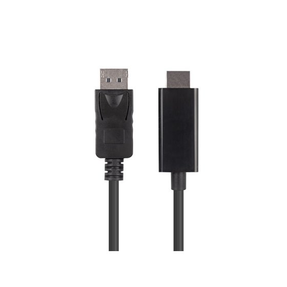 CA-DPHD-11CC-0030-BK cambiador de género para cable DisplayPort HDMI Negro