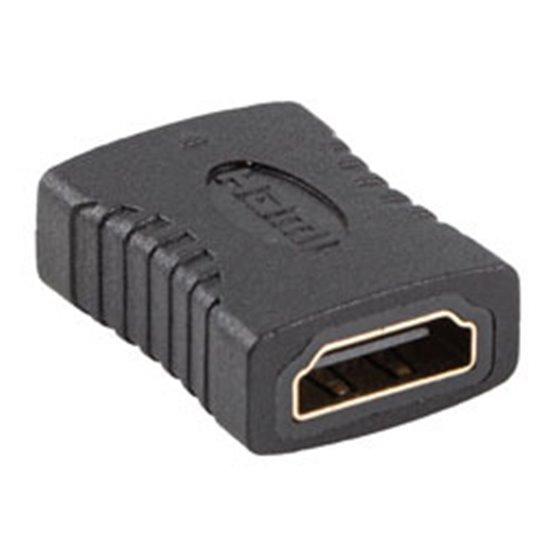 AD-HDMI-01 cambiador de género para cable HDMI 2.0 Negro