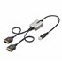 Cable Adaptador USB a 2 Puertos Serie de 60cm - Cable Conversor USB a Serial - Retención COM - FTDI - Protección ESD Nivel 4 - T