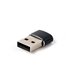 A-USB2-AMCF-02 cambiador de género para cable USB A USB C Negro