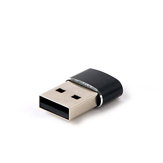 A-USB2-AMCF-02 cambiador de género para cable USB A USB C Negro