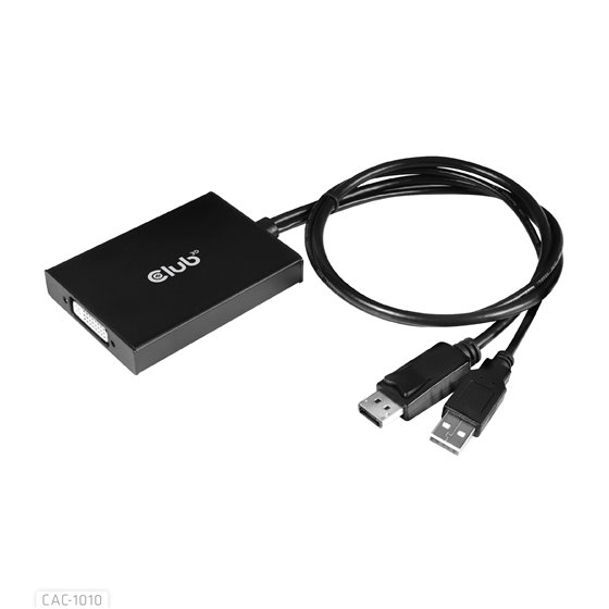 cac-1010 Displayport/usb DVI-I Daul link Negro, Blanco