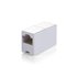 121252 cambiador de género para cable RJ-45 Blanco