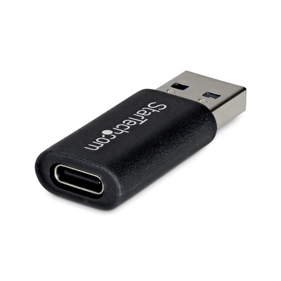 Adaptador USB-A Macho a USB-C Hembra - Conversor a USB a Tipo C - USB a USB Tipo C - 10Gbps - 5V 900mA - Adaptador USB para Hubs