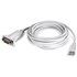 TU-S910 cambiador de género para cable USB Type A RS-232 Blanco