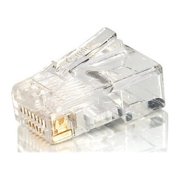 121140 conector RJ-45 (8P8C) Transparente