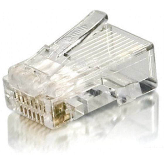 121143 conector RJ-45 Transparente