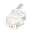 121111 conector RJ-11 (4P4C) Transparente