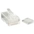 CRJ45C6STR50 conector RJ-45 Transparente