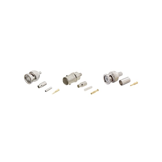 CCR-BNC-6 conector BNC (RG-6) Metálico