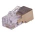 01182-001 conector RJ-12 Oro, Blanco