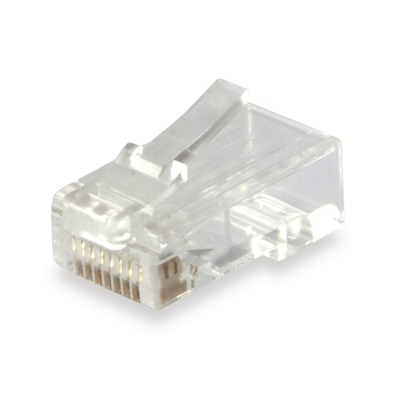 121144 conector RJ45 Transparente