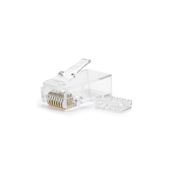 10.21.0201-50 conector RJ-45 Transparente