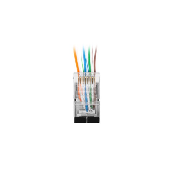 PLS-6020EZ conector RJ45 Transparente