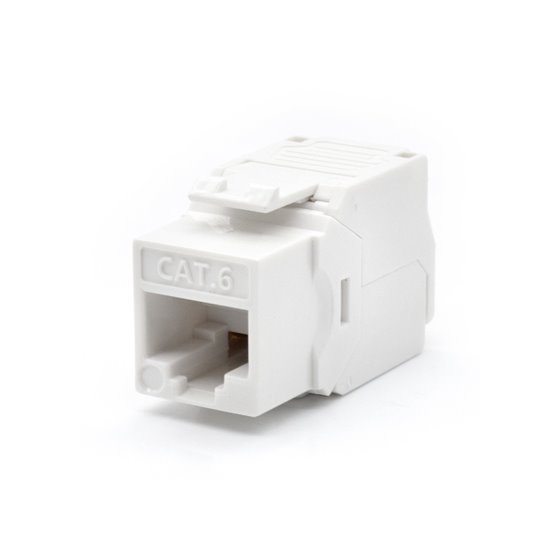 WPC-KEY-6UP-TL/W conector RJ45 Blanco