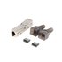 PL2SA-6000TL conector RJ-45 Plata, Transparente