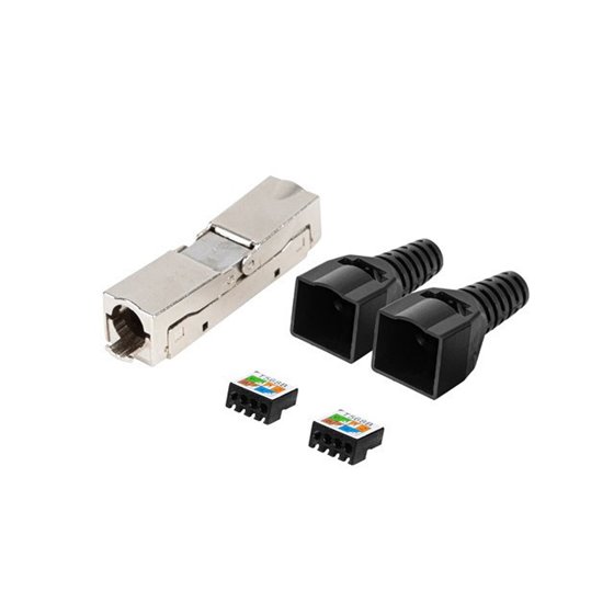 PL2S6-6000TL conector RJ-45 Negro